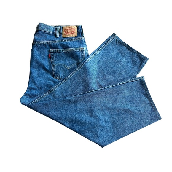 Levi's Other - Levi 550 Men's Jeans Size 42" Waist Hemmed‎ to 27"
